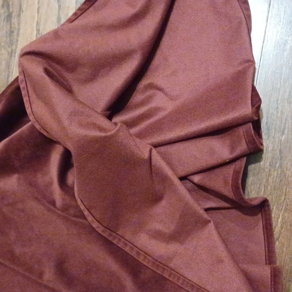 Mipounet like new French designer lantern sleeve dress button back puff 6 velvet - Picture 4 of 8